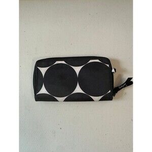 Thirty One Big Dot Mod Gifts Coupon Receipt Zip Around Organizer Wallet